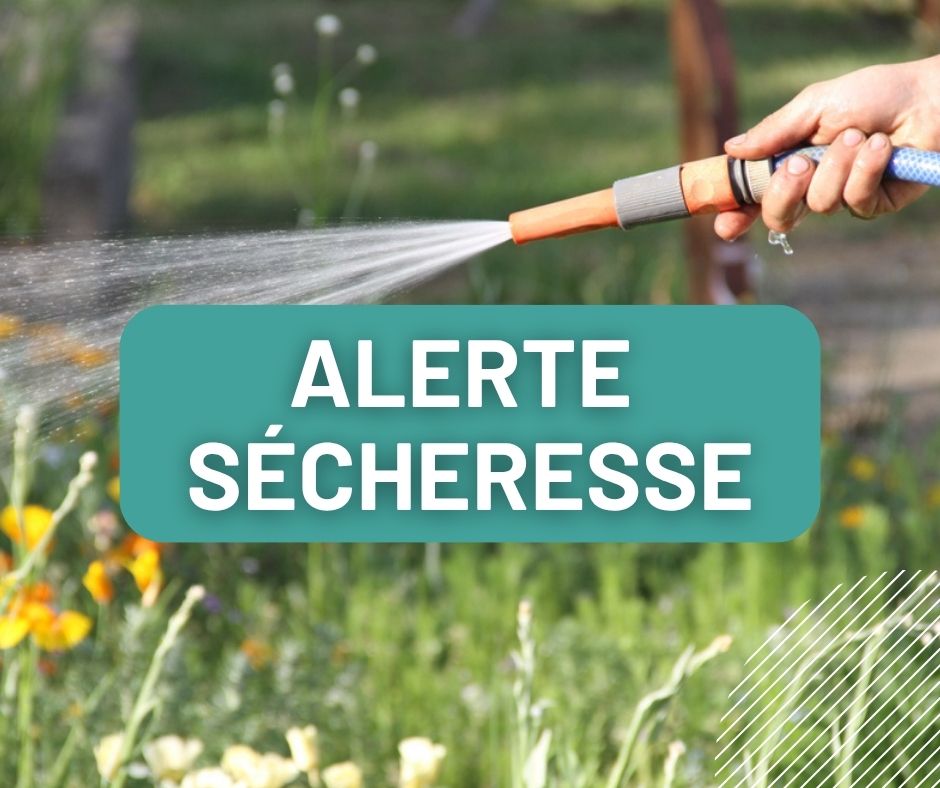 Sécheresse sur le territoire : maintien en alerte de l’eau potable