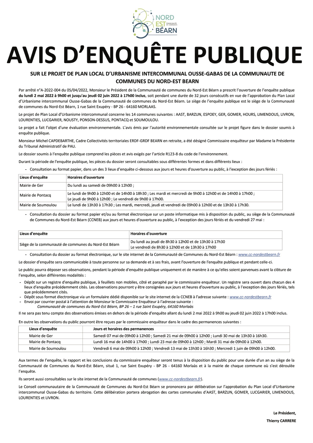 ENQUETE PUBLIQUE img