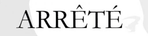 arrete