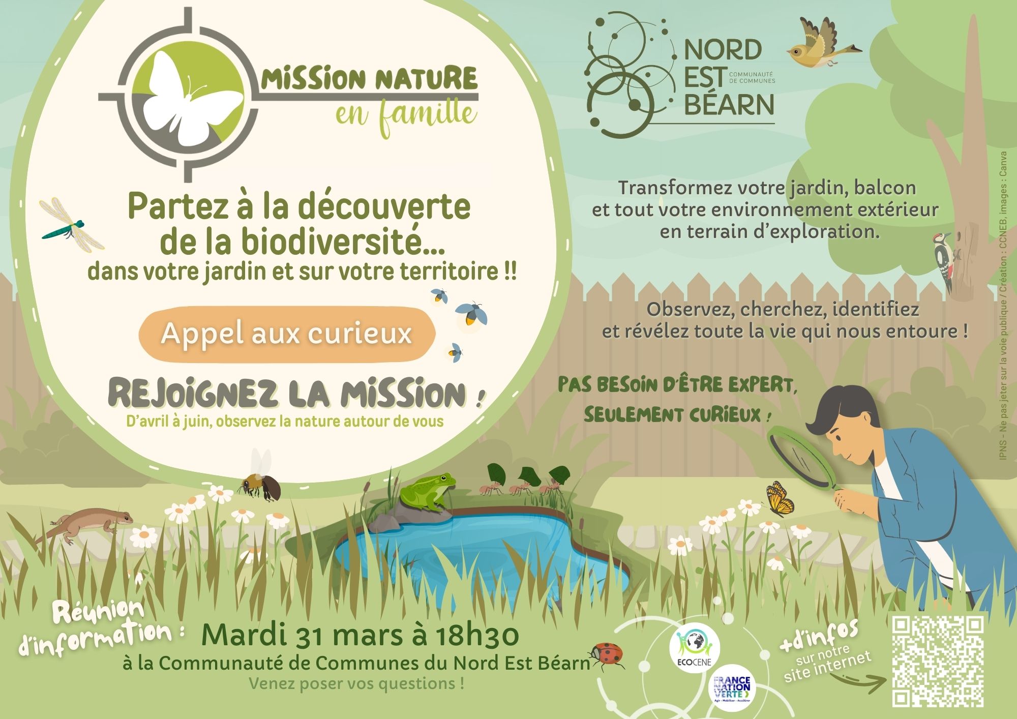 Affiche MISSION NATURE