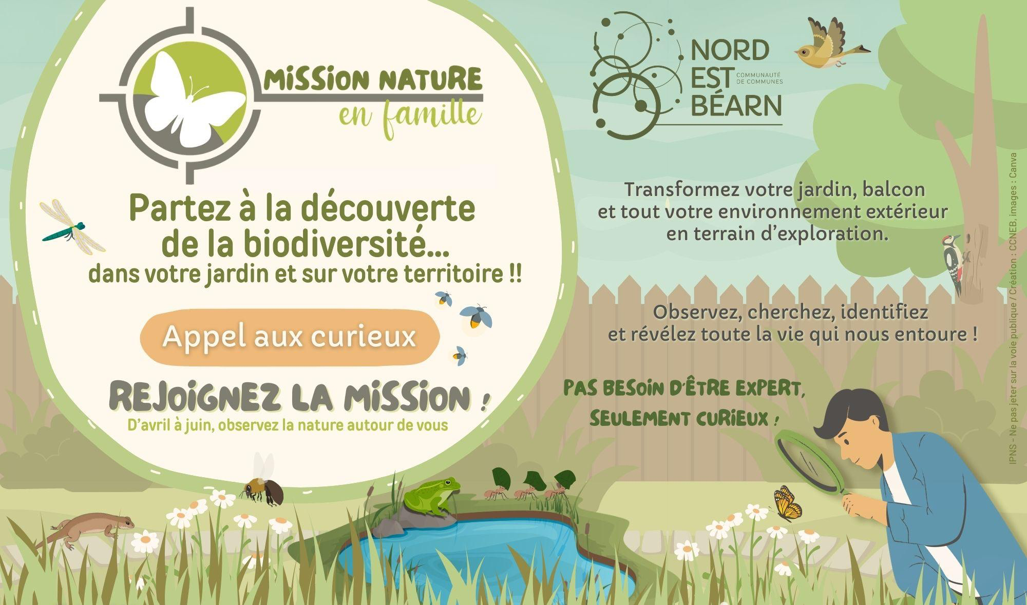 Affiche MISSION NATURE