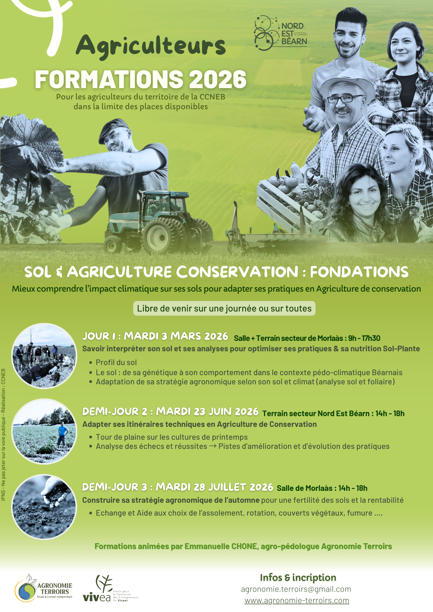 Affiche Formations2026 volontaires agriculteurs
